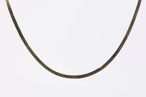 30" 14k Yellow Gold Herringbone Chain (9.04g.)