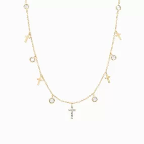 Anela Cross Necklace