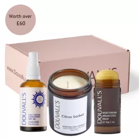 Argan Glow Beauty Box (Three products) Must Have BOX