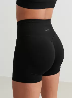 Black Shape Seamless Hotpants