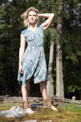 Buttercup Dress - shibori