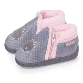 Chaussons bottillons zip Bébé Chat