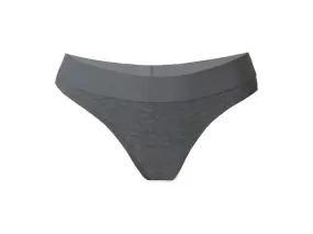 {Clearance Stock} Organic Bamboo Thong in Grey