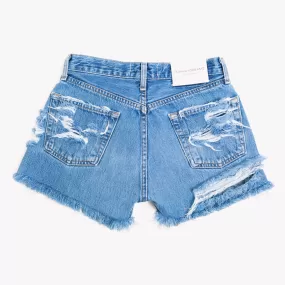 High Rise Butt Rip Vintage Blogger Shorts