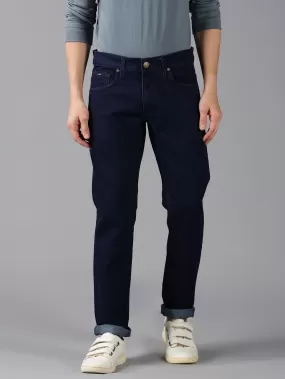 MEN'S DARK BLUE SLIM FIT JEANS