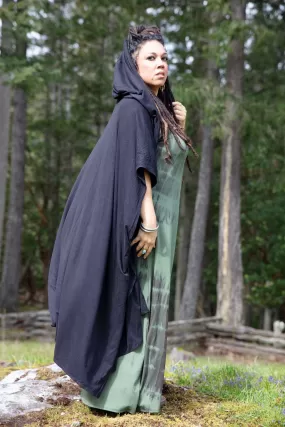 Raven Shawl - w HOOD