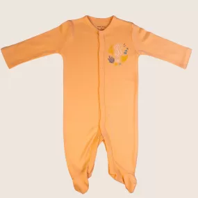 Seahorse Organic Baby Sleepsuit with Close Toe