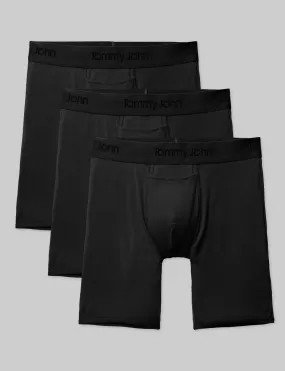 Second Skin Boxer Brief 8" (3-Pack)