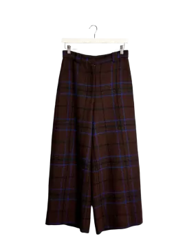 Size M - Alpha60 Brown Check Pants