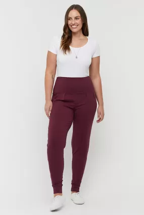 Slouch Pants - Burgundy