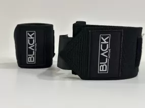 STRONGMAN BLACK WRIST WRAPS