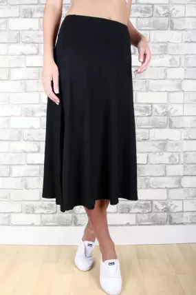 SYDNEY BAMBOO-BLEND SKIRT